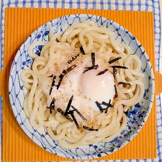 温玉とろろのぶっかけうどん♪